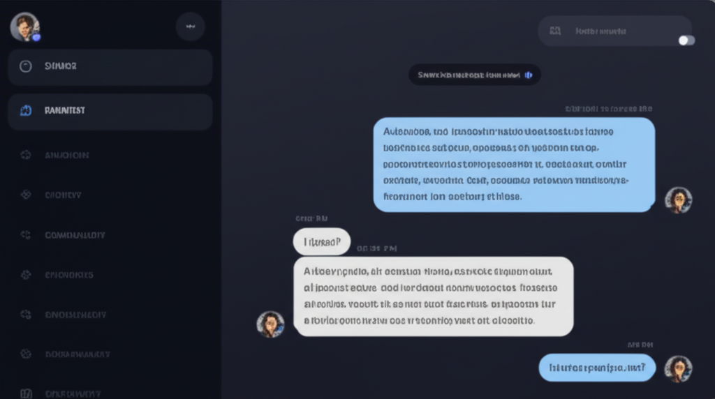 AI Chatbot customer support interface showing Intelligent conversational AI that handles customer inquiries, provides support, and captures leads ...